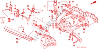 INTAKE MANIFOLD (SOHC) ENGINE CIVIC honda-cars 1997 1.4IS E__0300